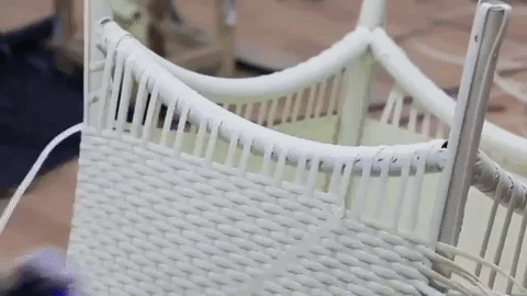 плетеная мебель из искусственного ротанга