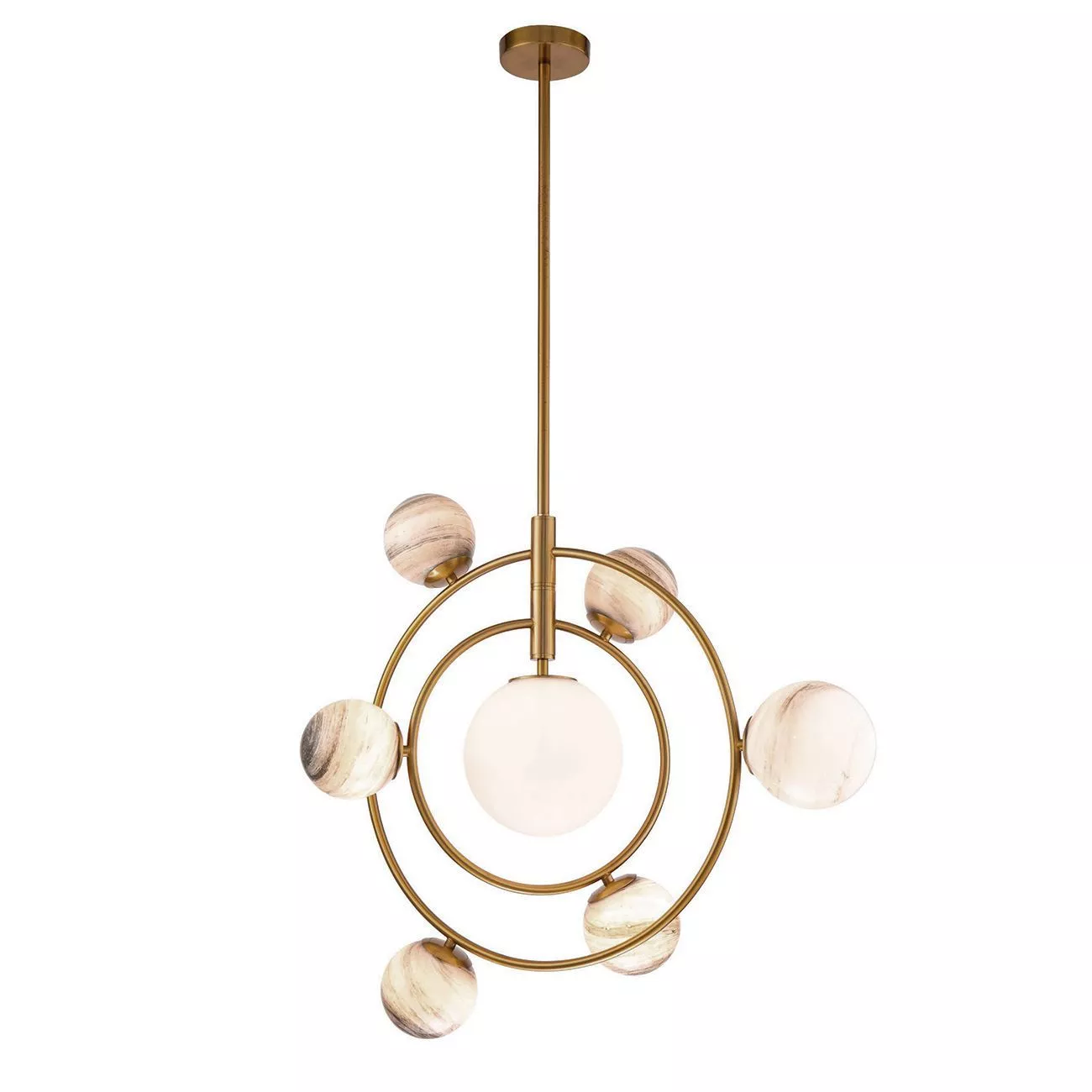 Люстра Delight Collection Planet KG1122P-7 brass