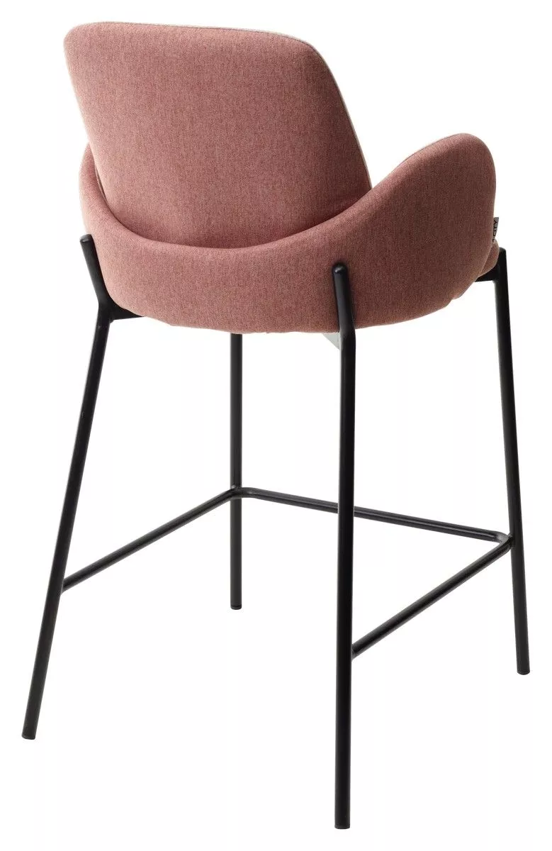 Полубарный стул NYX розовый / брусничный
