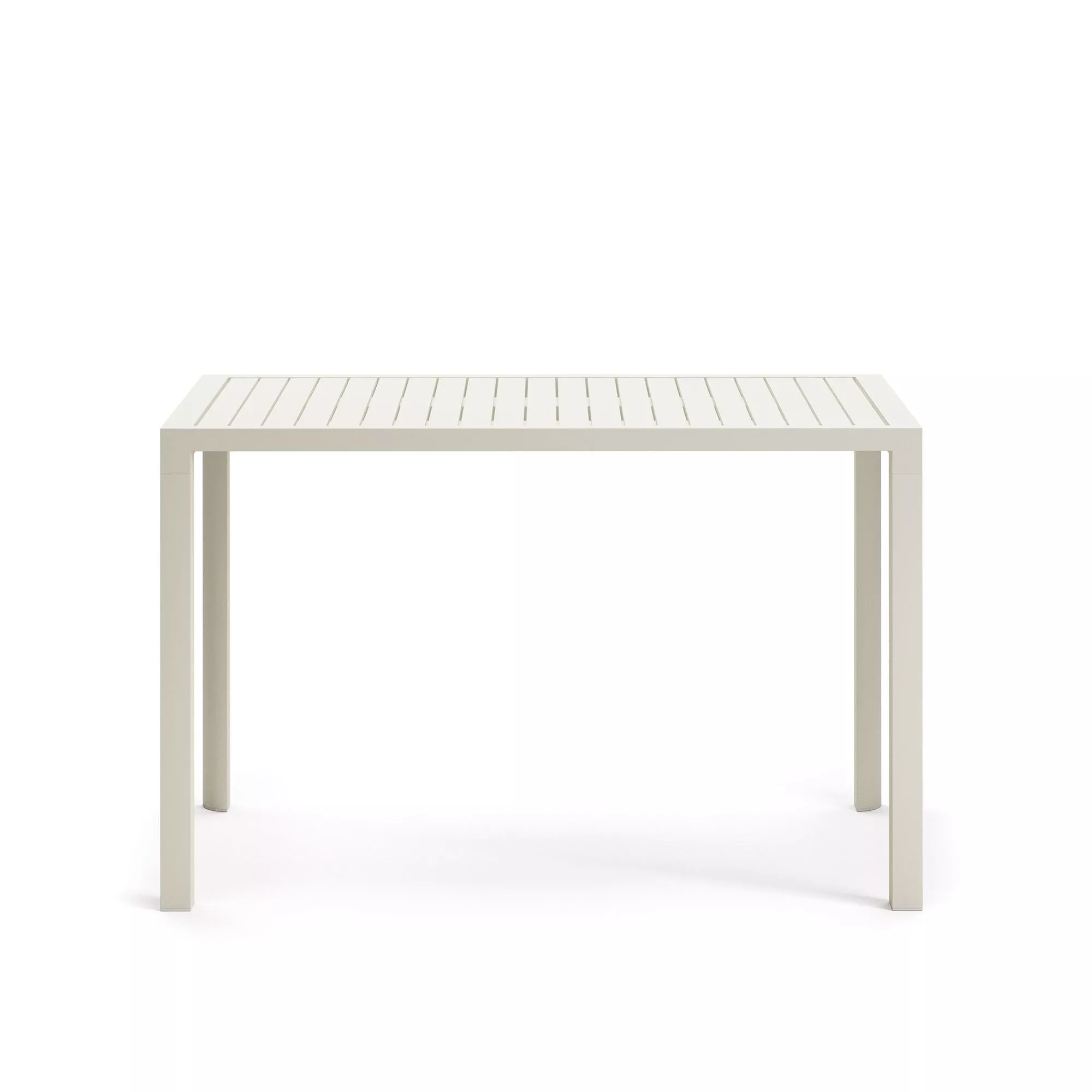 Барный стол La Forma Culip с порошковым покрытием белого цвета 150 х 77