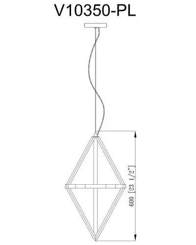 Подвесной светильник Moderli GRAPE V10350-PL