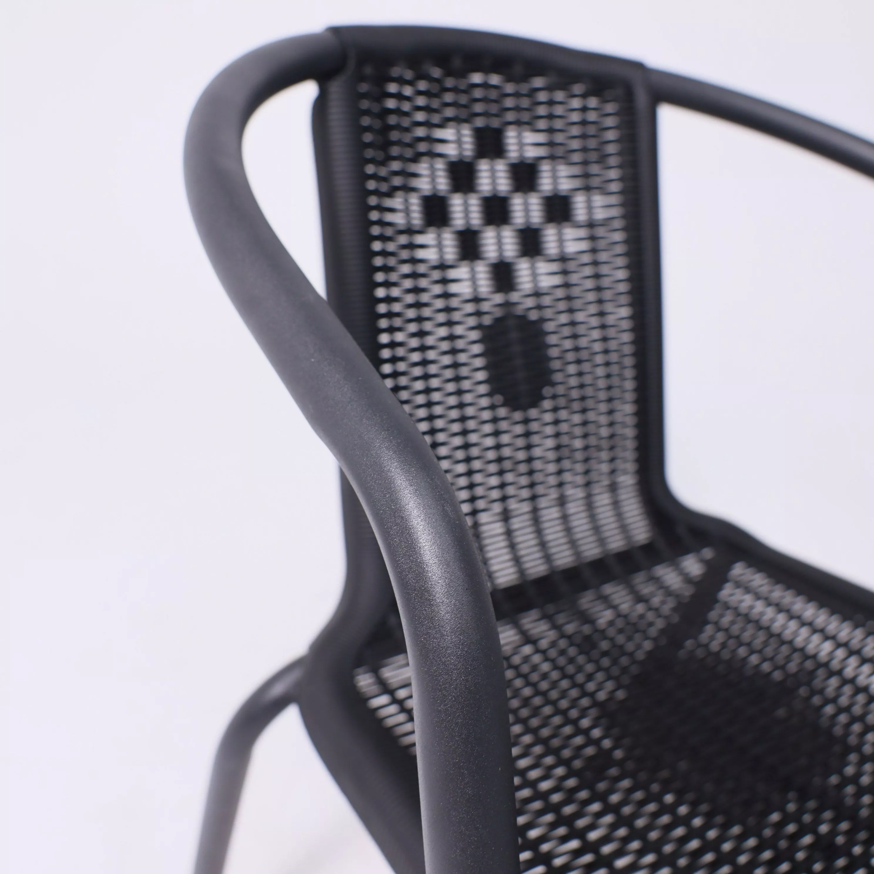 Кресло садовое VERONA PE искусственный ротанг черный 94002
