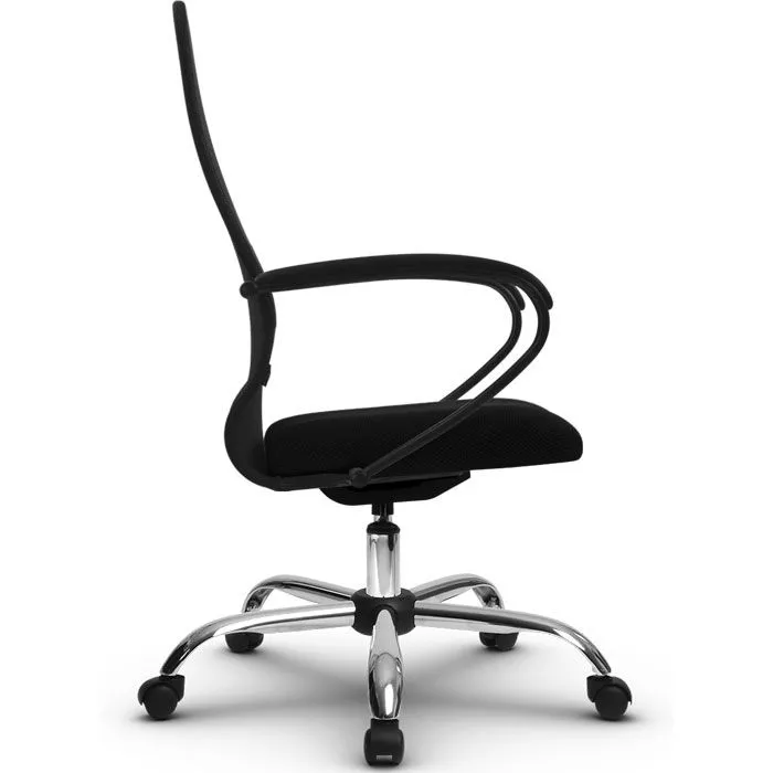 Кресло компьютерное SU-СК130-8P Ch Темно-серый / черный