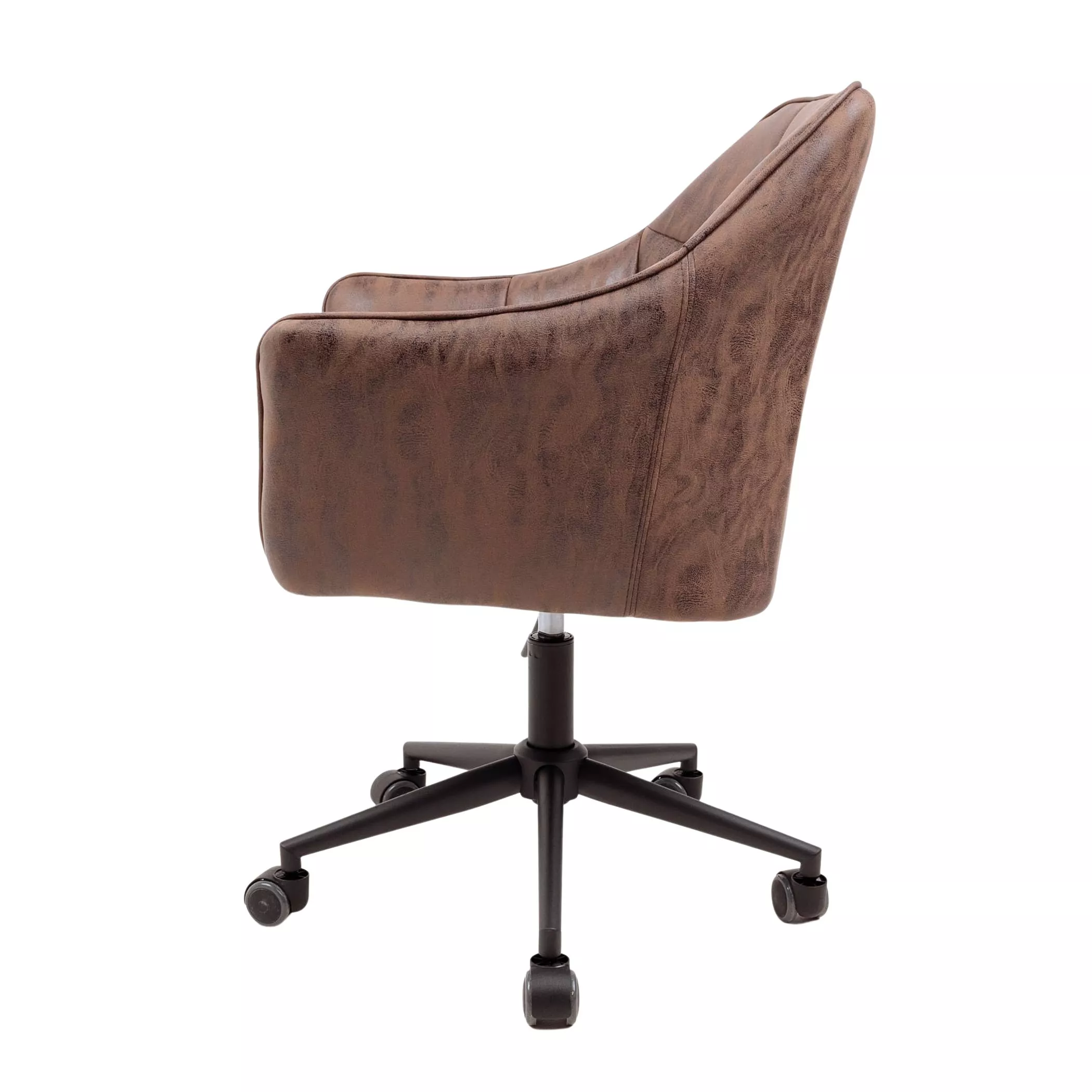 Кресло поворотное Barren винтажный коричневый 83452