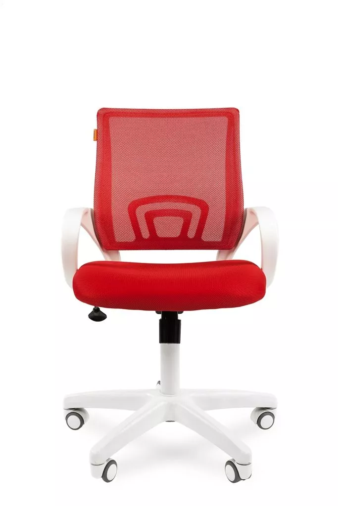 Кресло для персонала Chairman 696 white красный