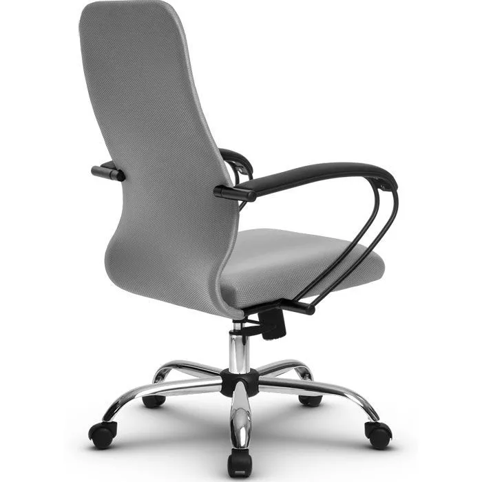 Кресло компьютерное SU-СК130-10 Ch Светло-серый / светло-серый