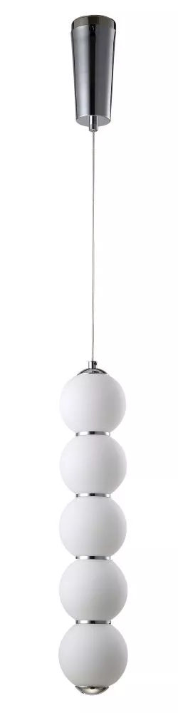 Подвесной светильник Crystal Lux DESI SP5 CHROME/WHITE