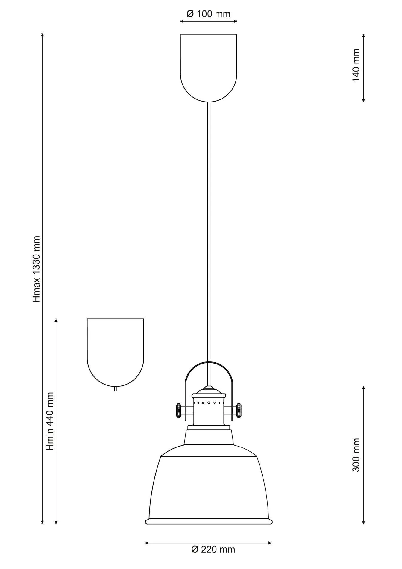 Подвесной светильник Lucia Tucci INDUSTRIAL 1820.1 SAND SILVER