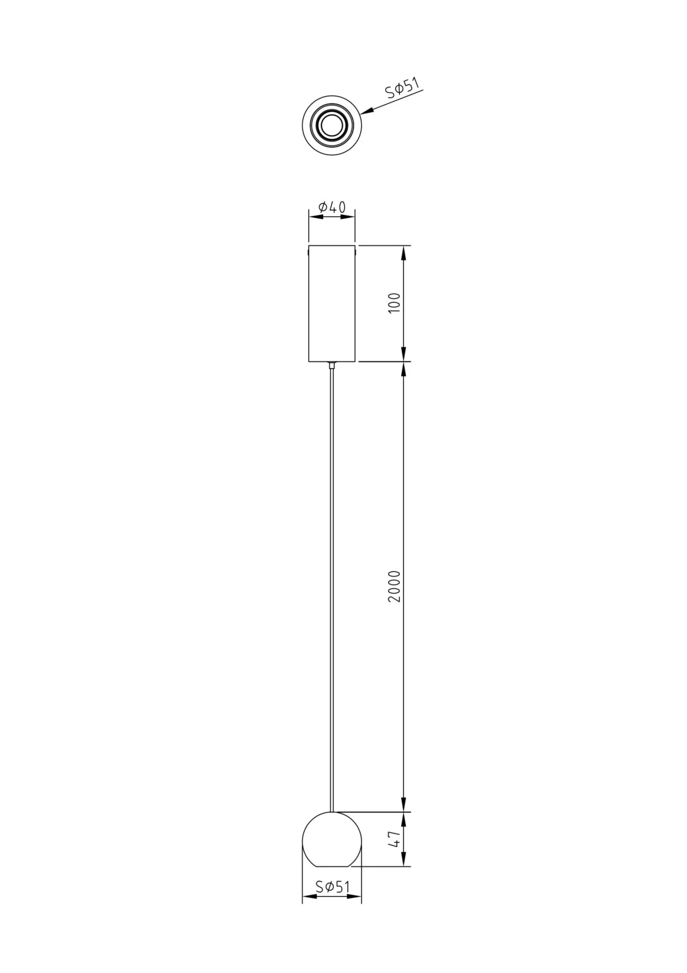 Подвесной светильник Maytoni Technical Harmat P067PL-L5RG3K