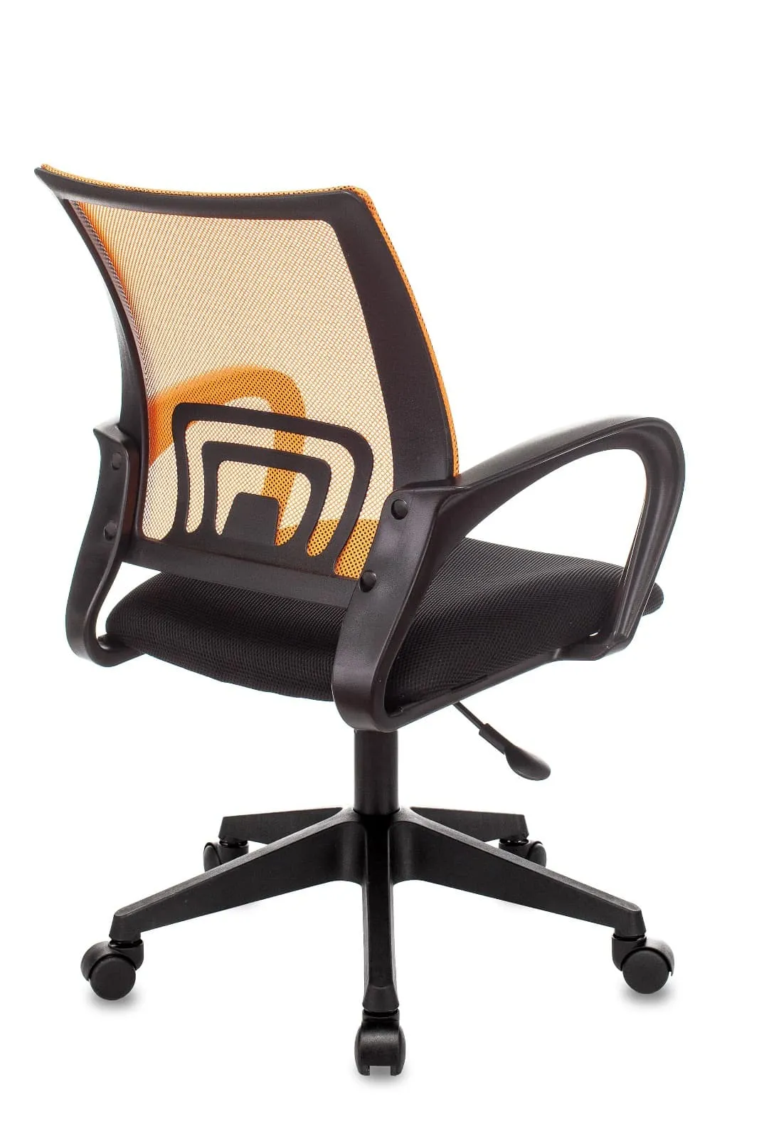 Кресло офисное TopChairs ST-Basic сетка / ткань оранжевый
