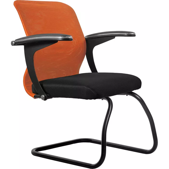Кресло SU-M-4F2 Оранжевый / черный