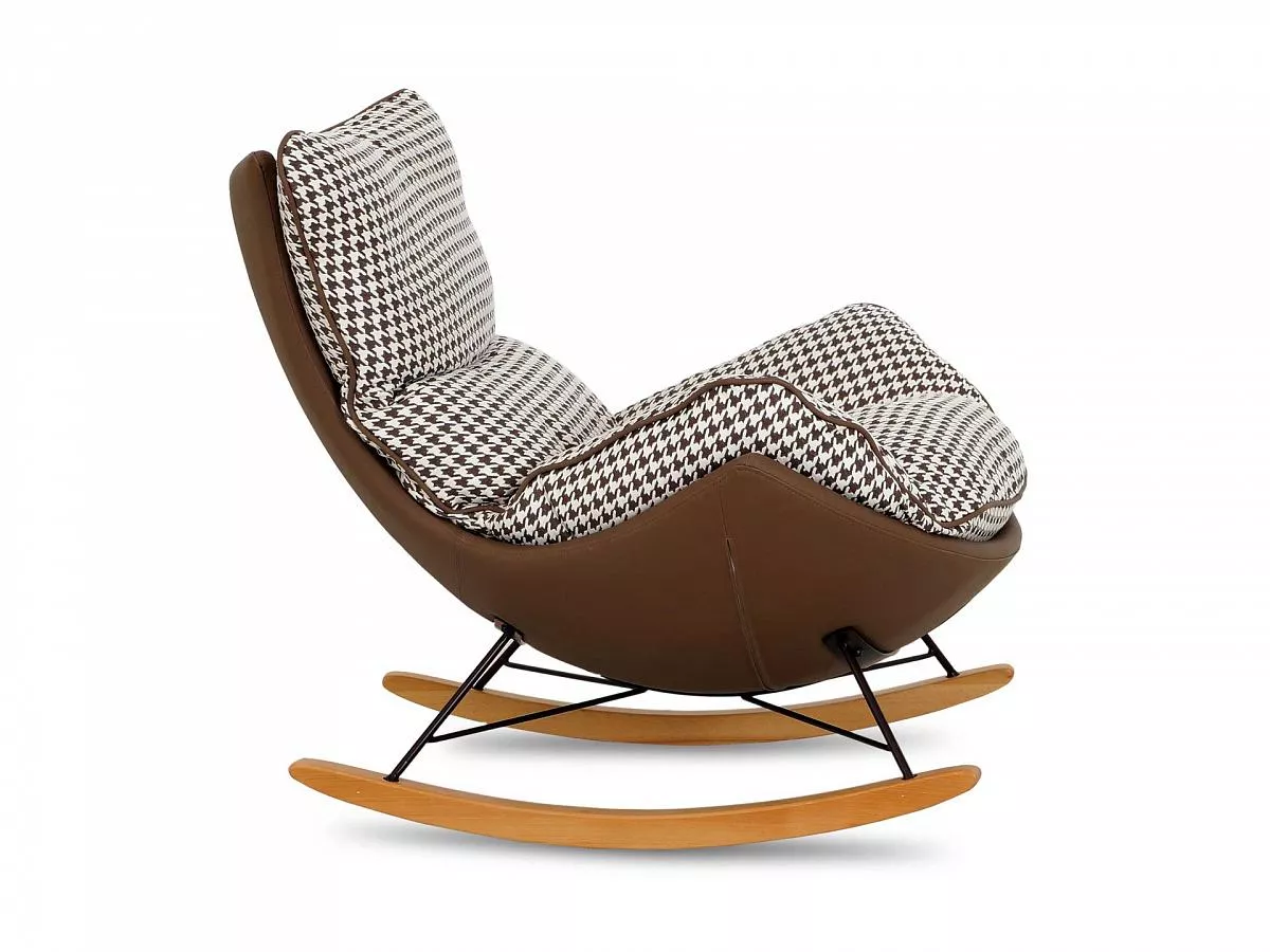 Кресло-качалка Sherlock коричневый