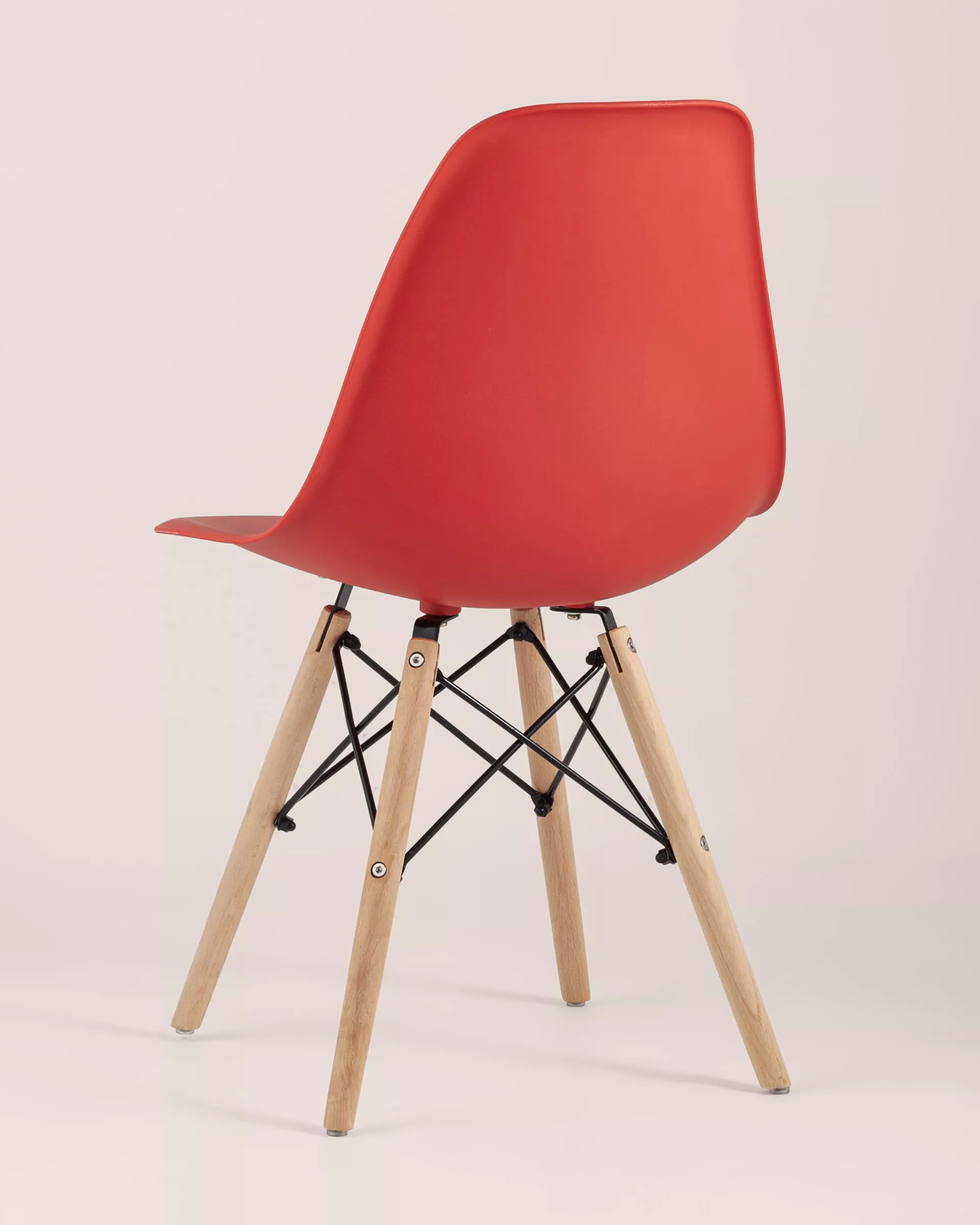 Комплект стульев Eames Style DSW красный x4 шт