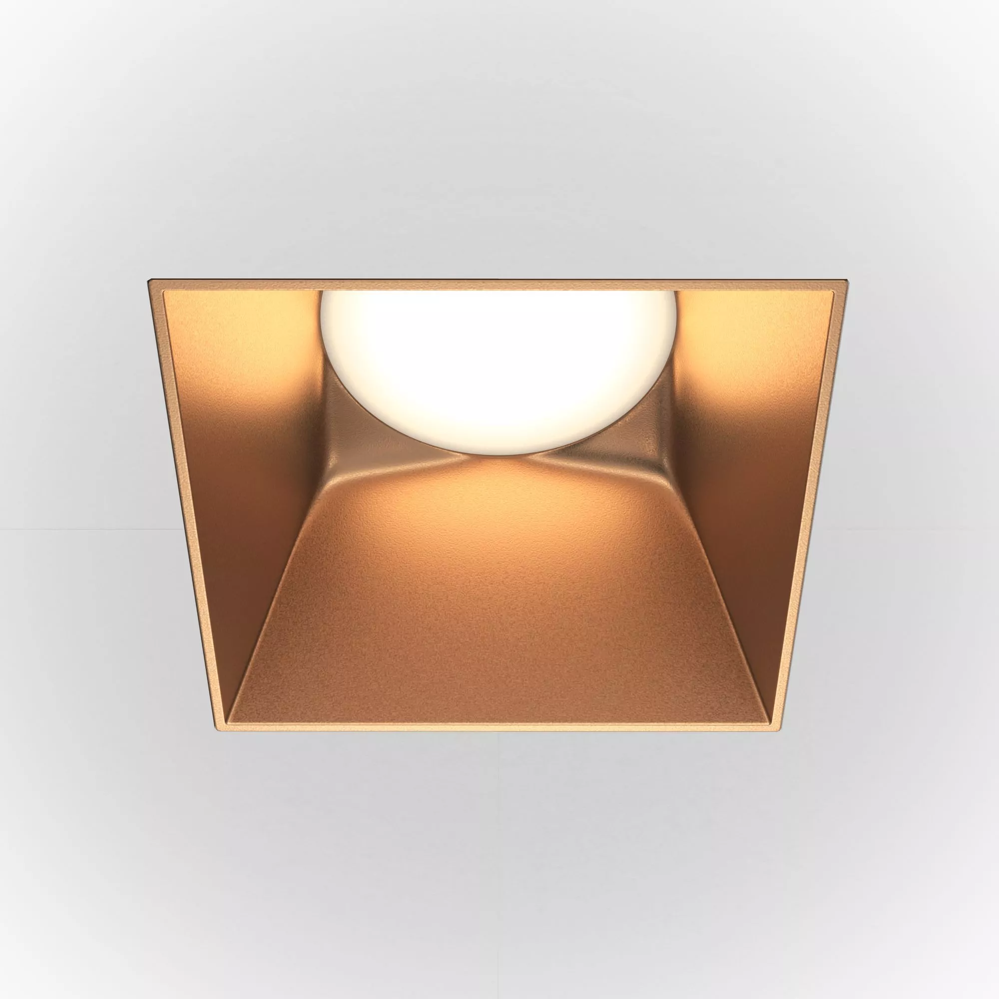 Точечный встраиваемый светильник Maytoni Share DL051-01-GU10-SQ-WMG