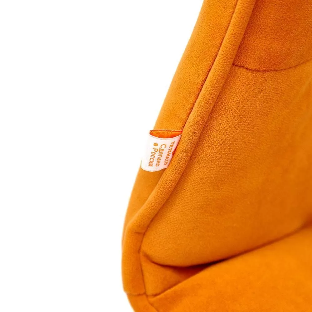 Кресло компьютерное ZERO оранжевый флок