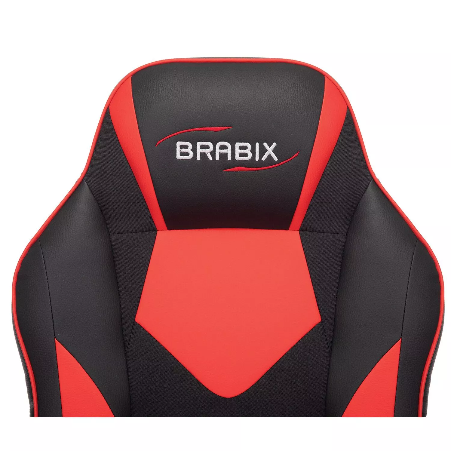 Кресло компьютерное BRABIX Game GM-017 черный красный 532642