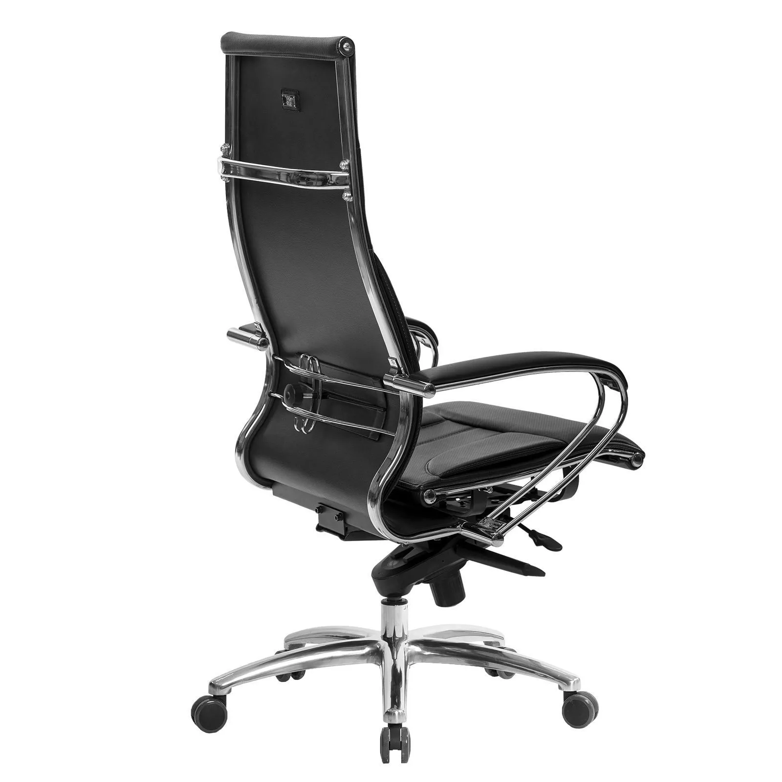 Кресло для руководителя SAMURAI LUX MPES Черный (черная строчка)