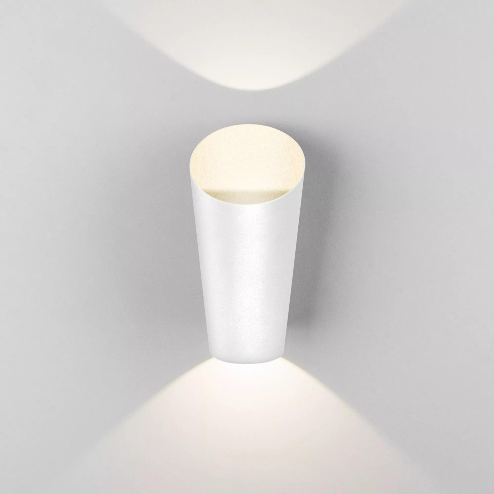 Уличный настенный светильник Elektrostandard 1539 TECHNO LED белый