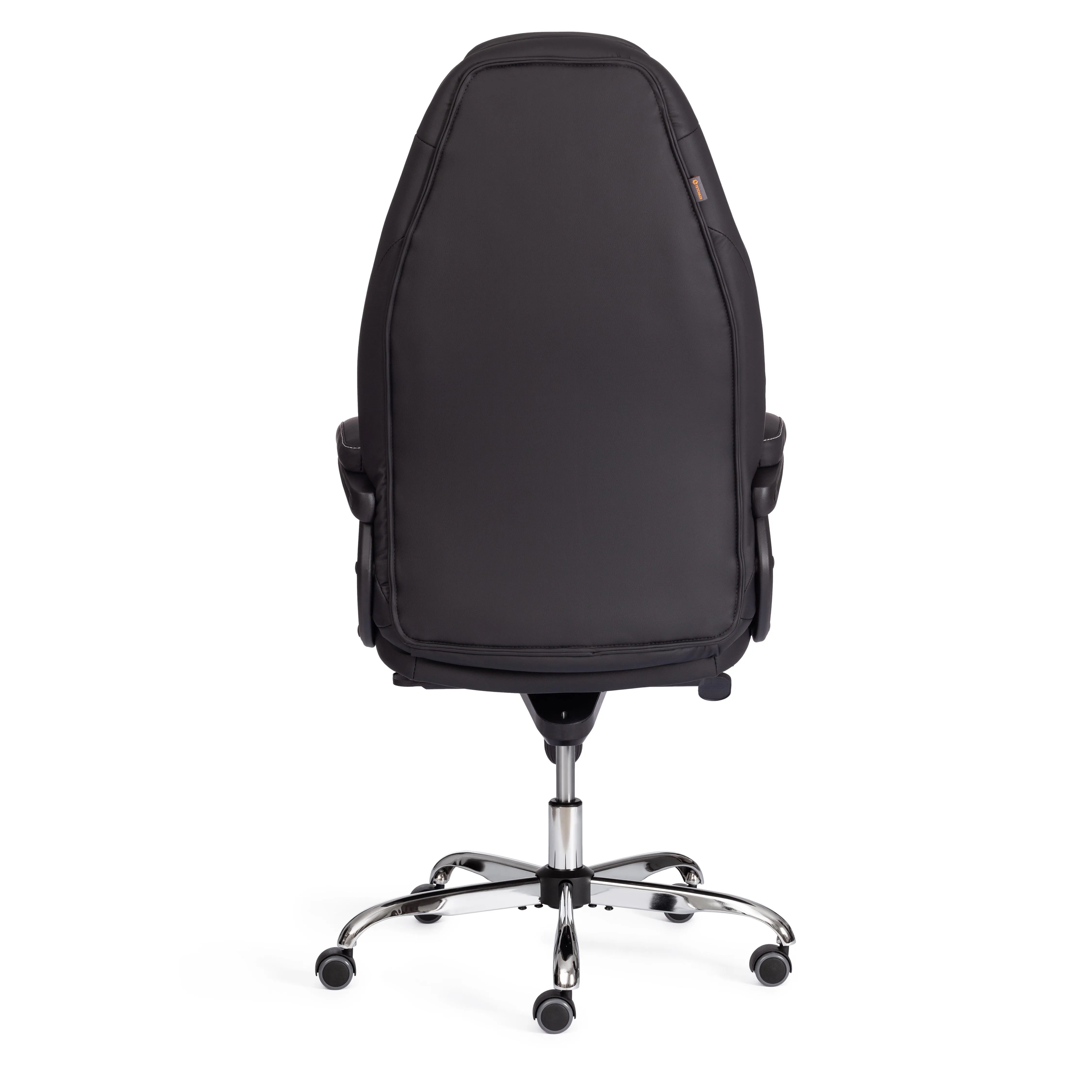 Кресло руководителя BOSS Lux экокожа черный