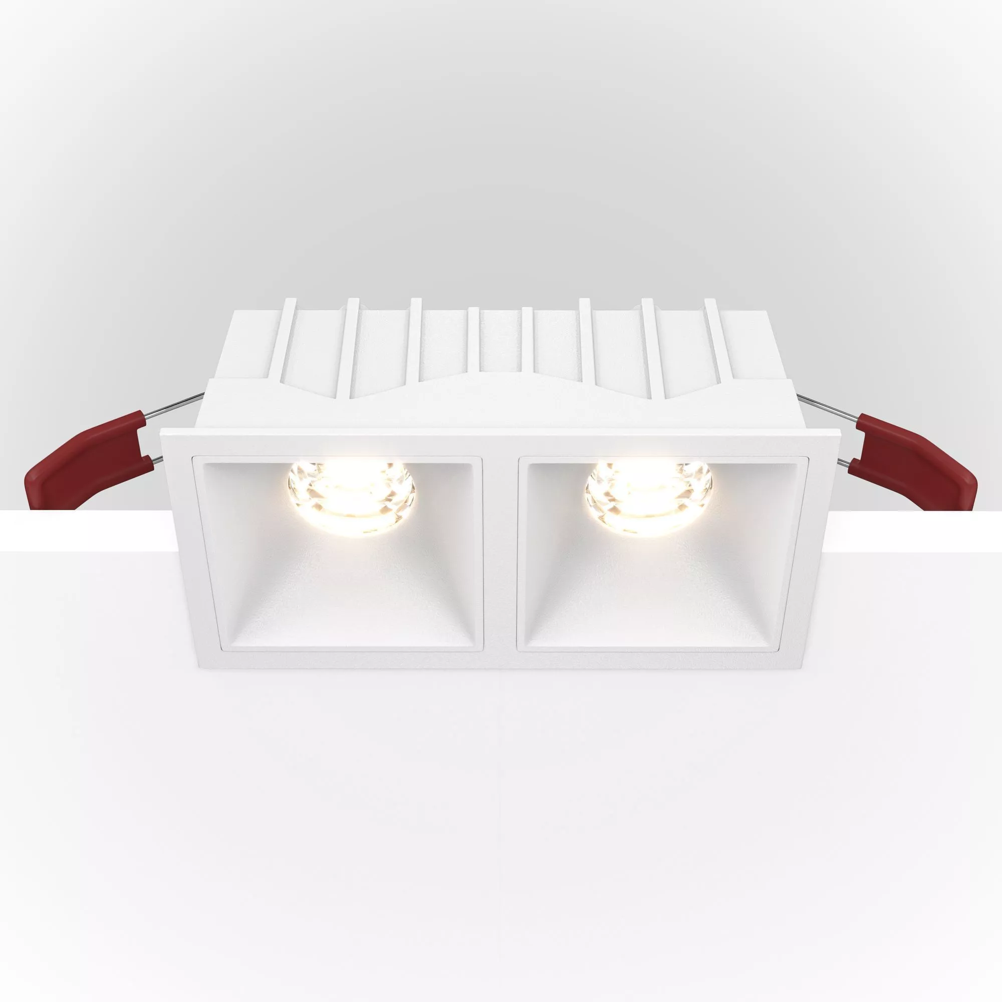 Точечный встраиваемый светильник Maytoni Alfa LED DL043-02-10W3K-SQ-W