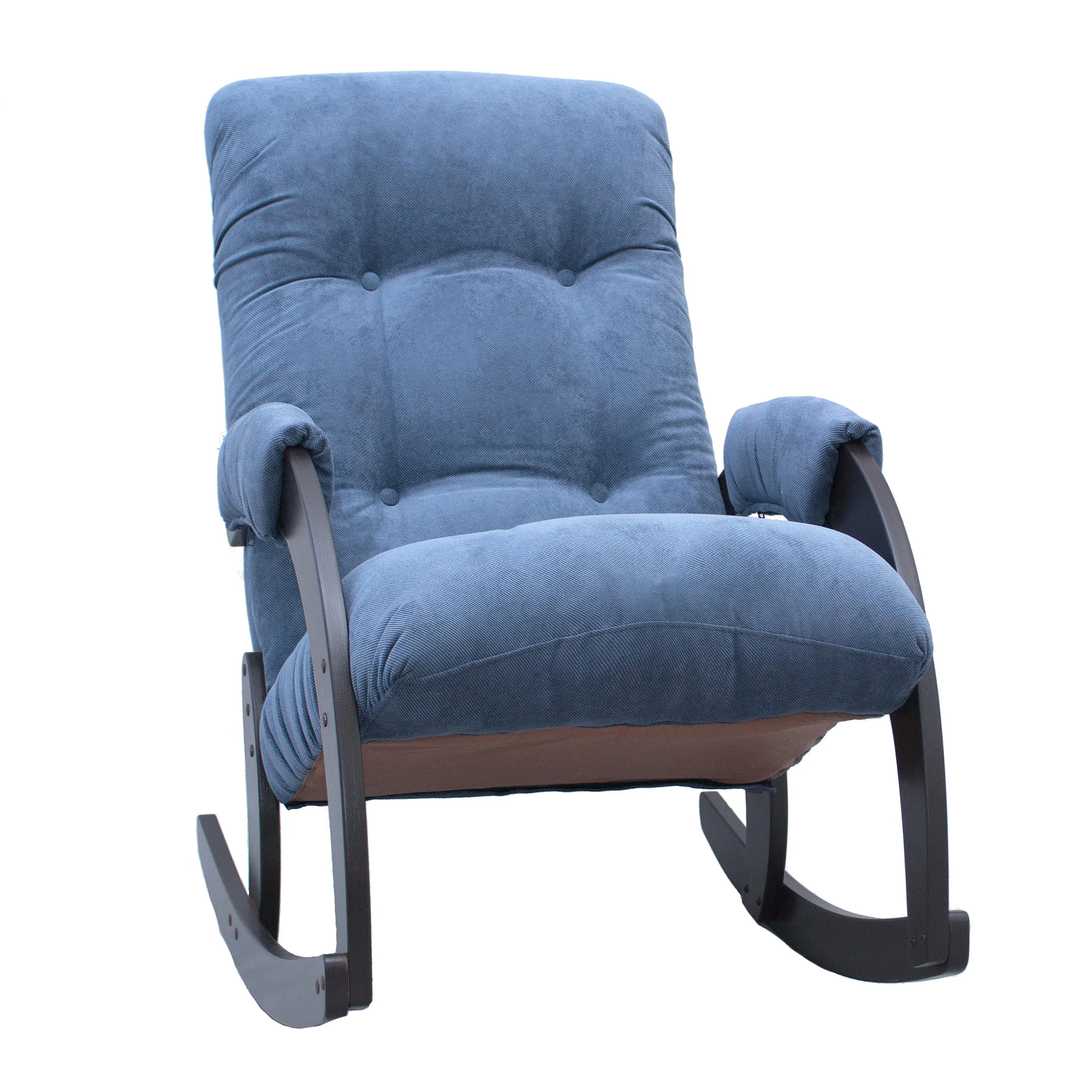 Кресло-качалка Модель 67 Венге, Verona Denim Blue