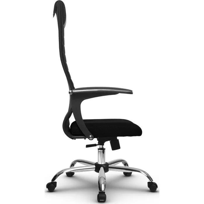 Кресло компьютерное SU-BU158-10 Ch Темно-серый / черный