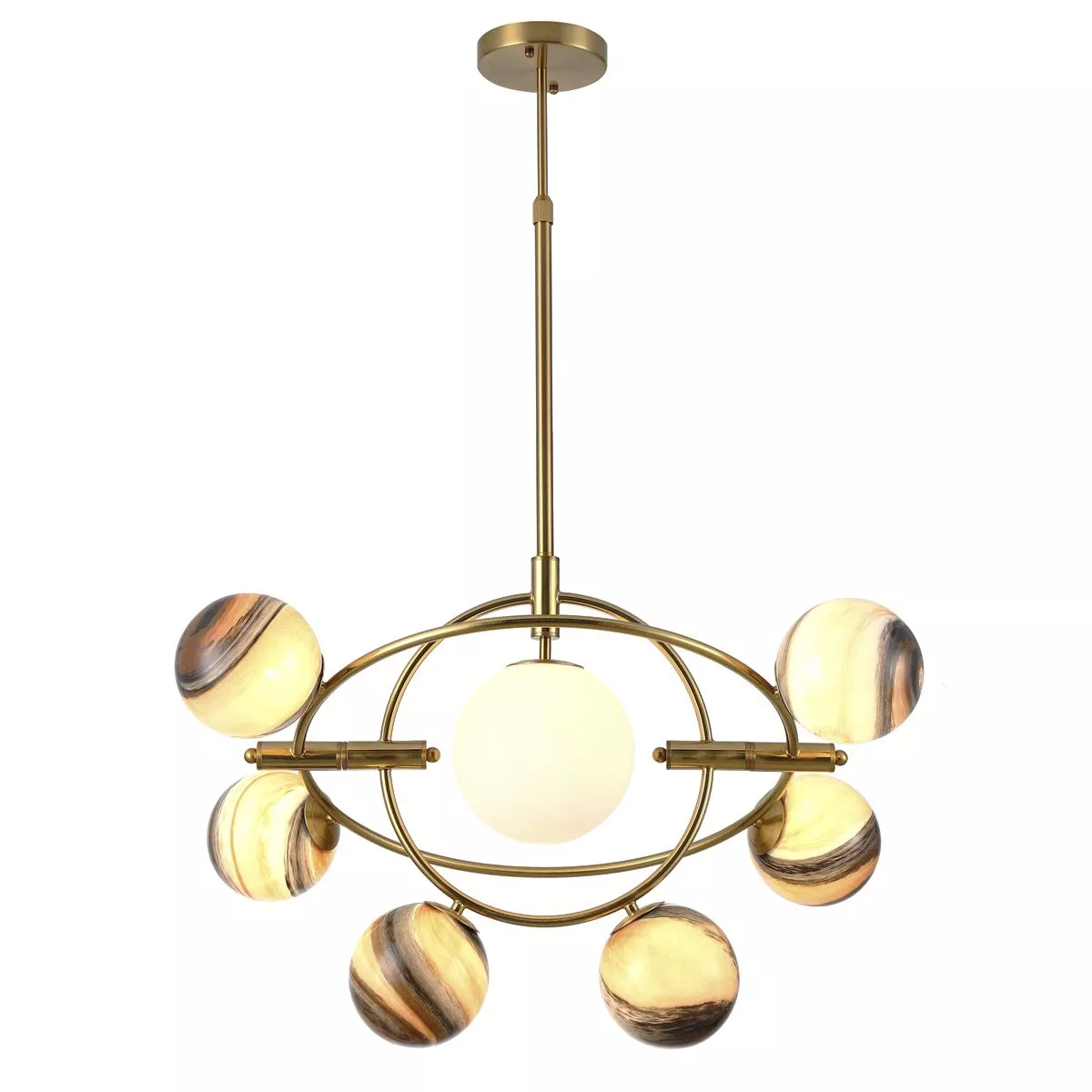 Люстра Delight Collection Planet KG1122P-7B brass