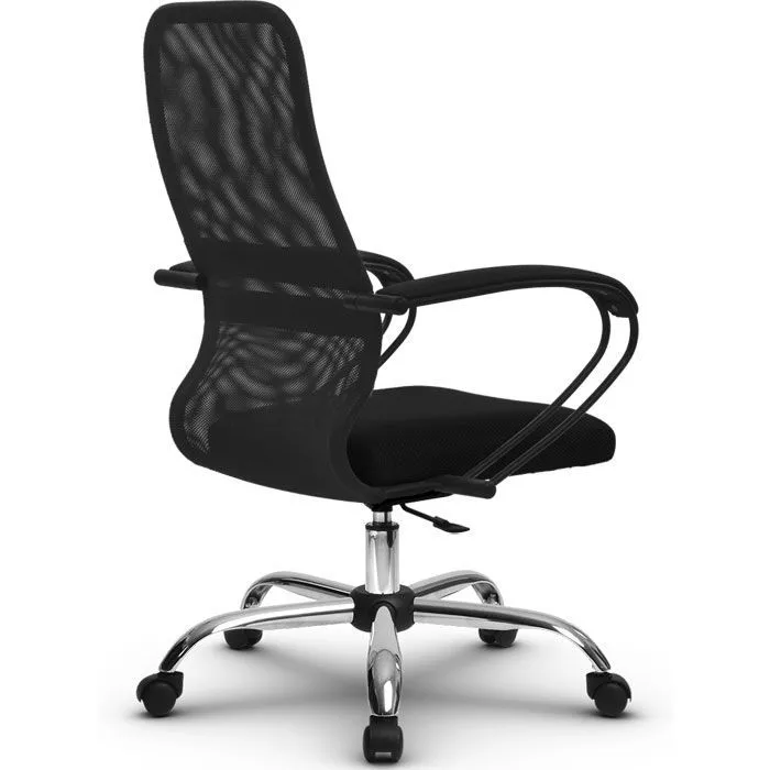 Кресло компьютерное SU-СК130-8P Ch Темно-серый / черный