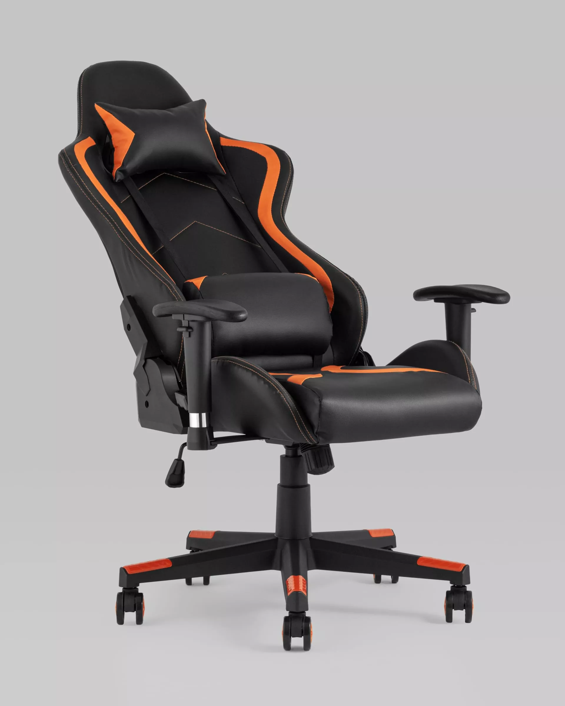 Кресло игровое TopChairs Cayenne оранжевое