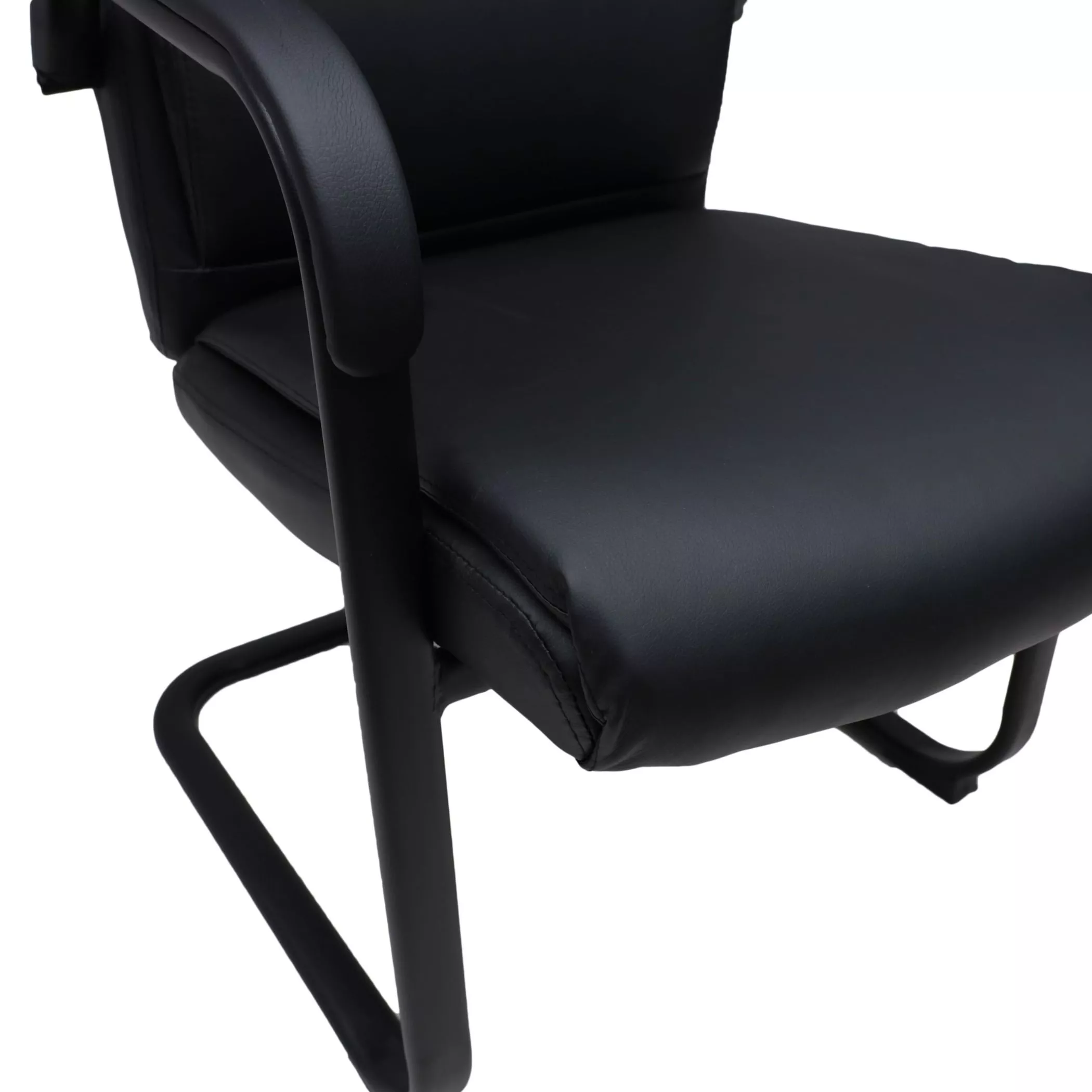 Кресло на полозьях Lima черный