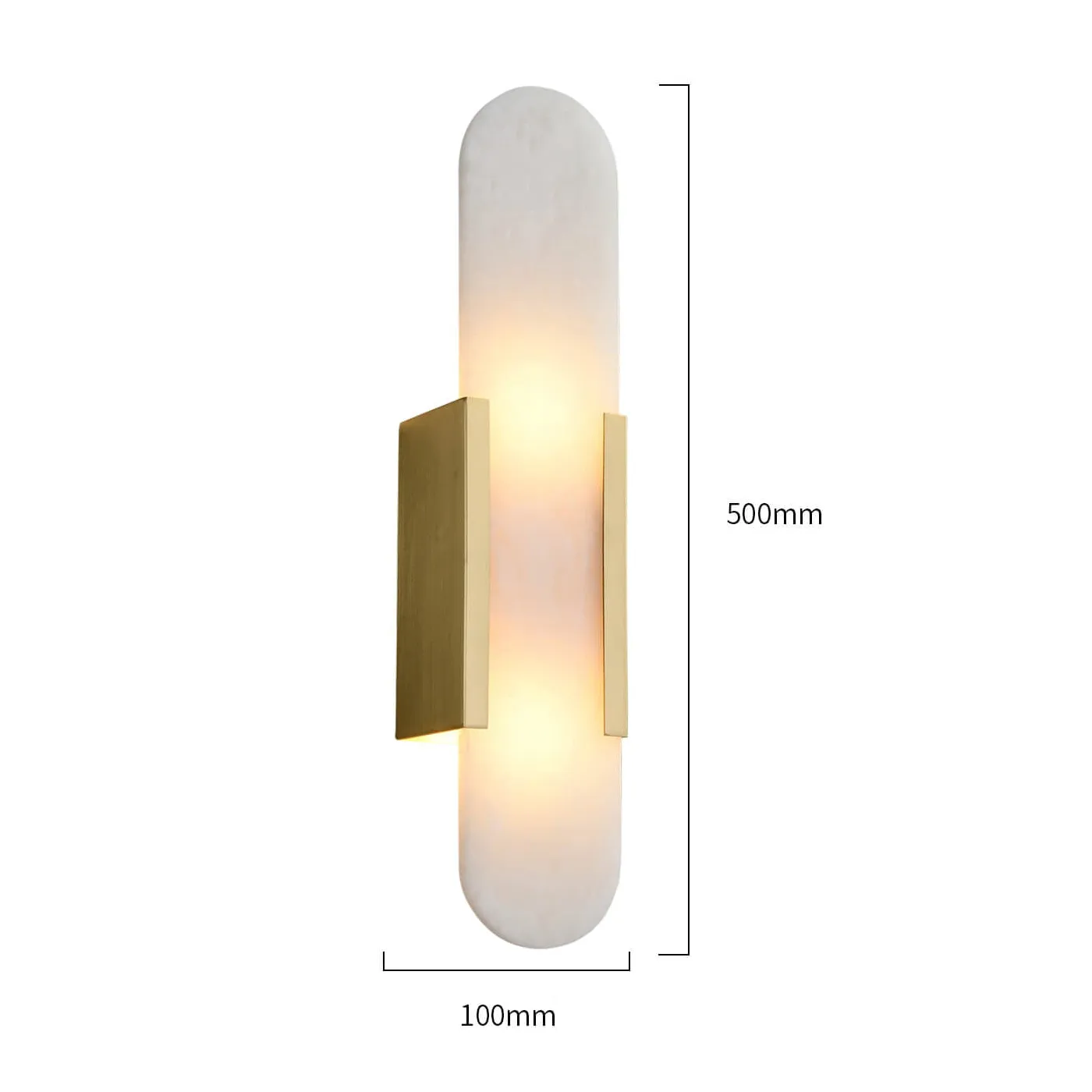 Бра Delight Collection Wall lamp MT8955-2W brass