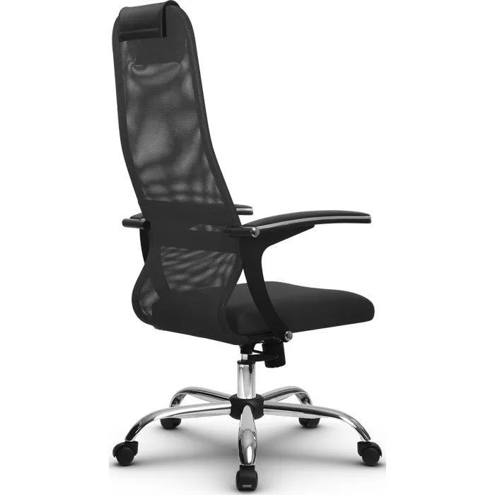 Кресло компьютерное SU-BU158-8 Ch Темно-серый / темно-серый