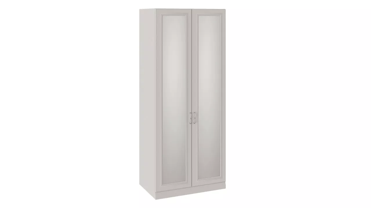 Шкаф для одежды с зеркальными дверями Сабрина СМ-307.07.022-01