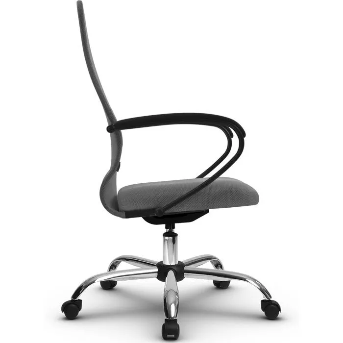 Кресло компьютерное SU-СК130-8P Ch Светло-серый / светло-серый