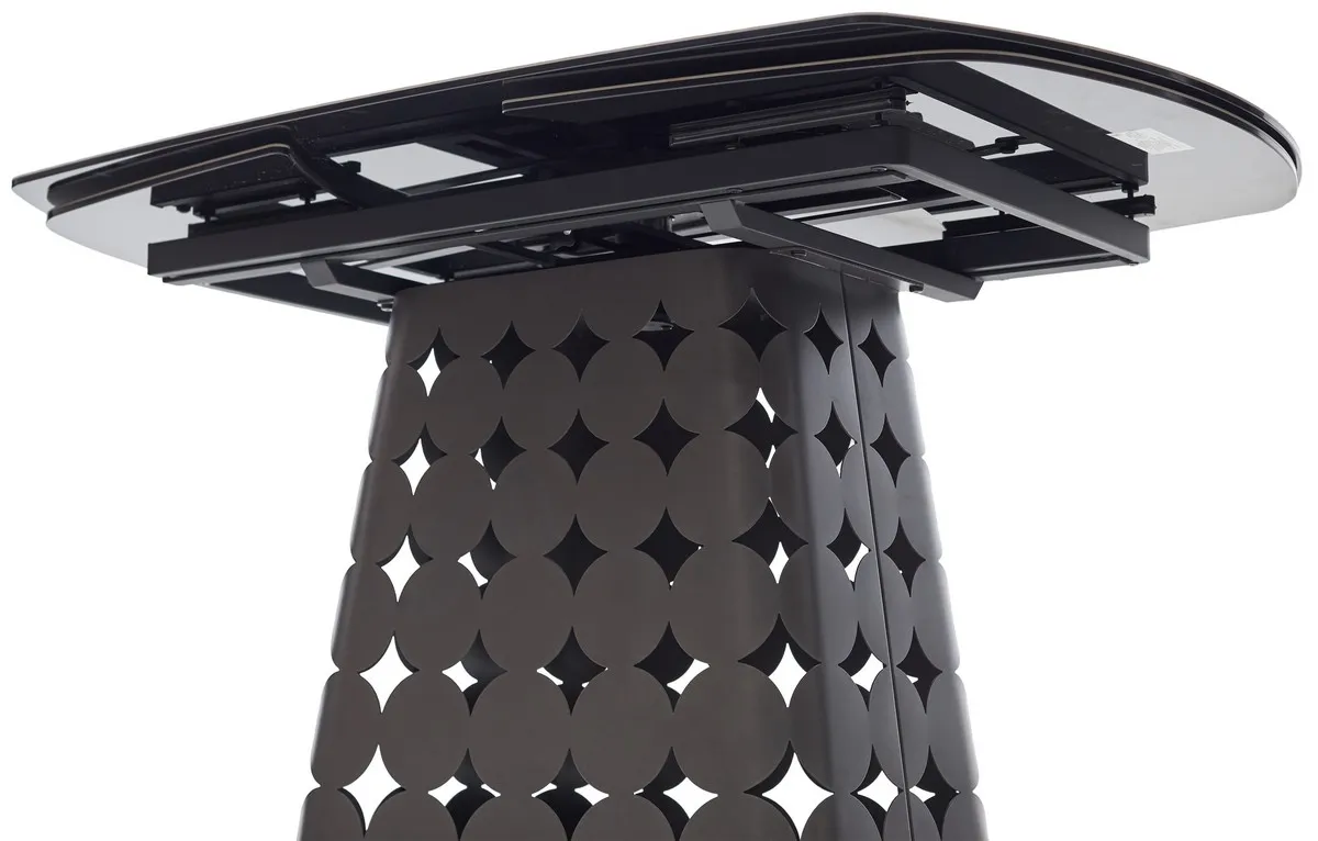 Стол LORENS 150 TL-58 поворотная система раскладки испанская керамика / Темно-серый