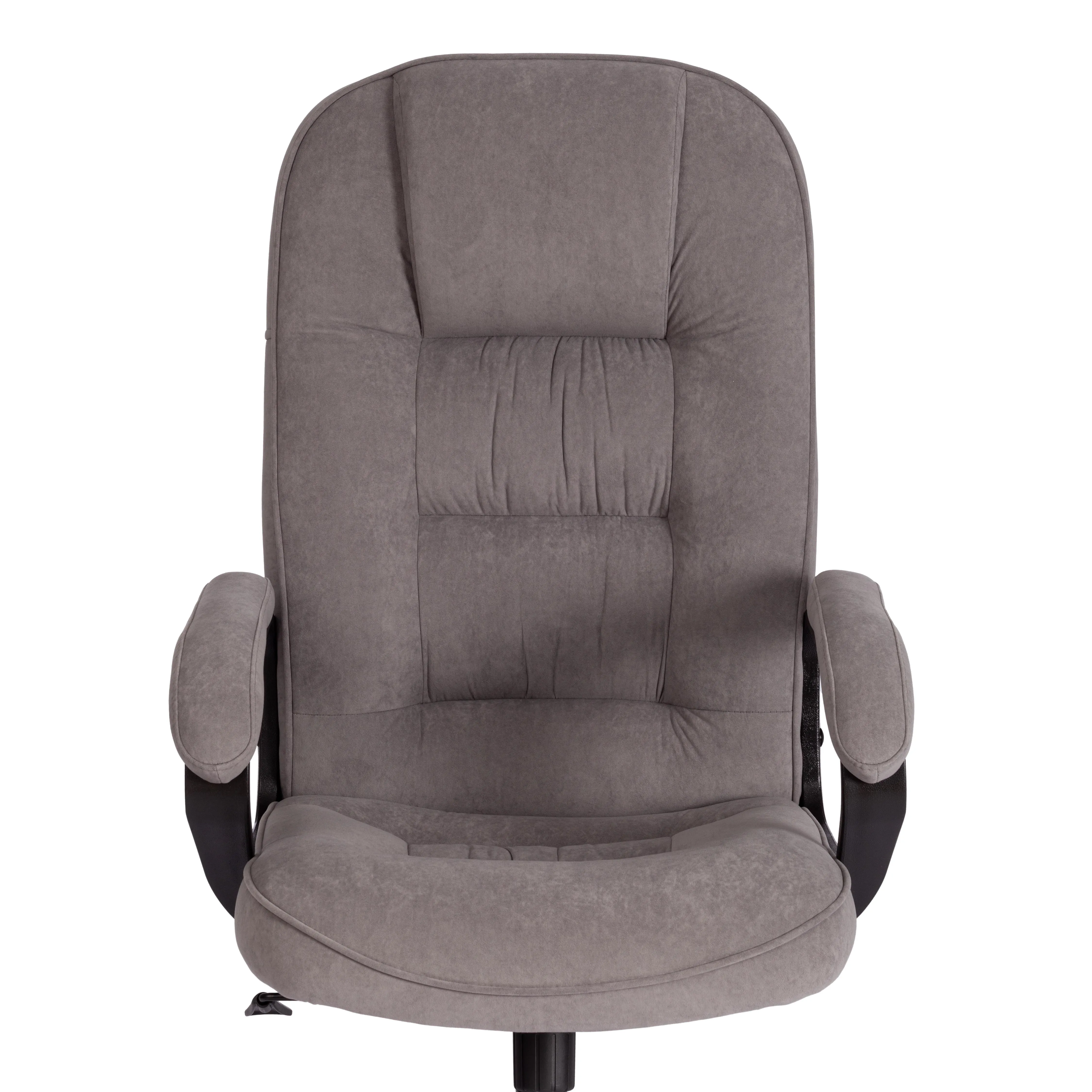 Кресло руководителя СН9944 (22) хром флок серый