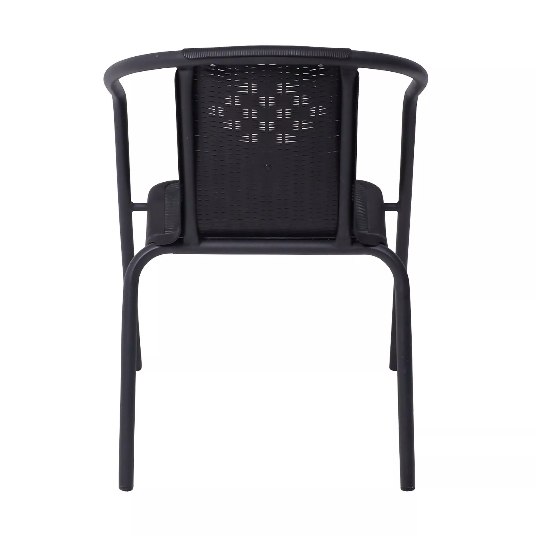 Кресло садовое VERONA PP пластик черный 94003