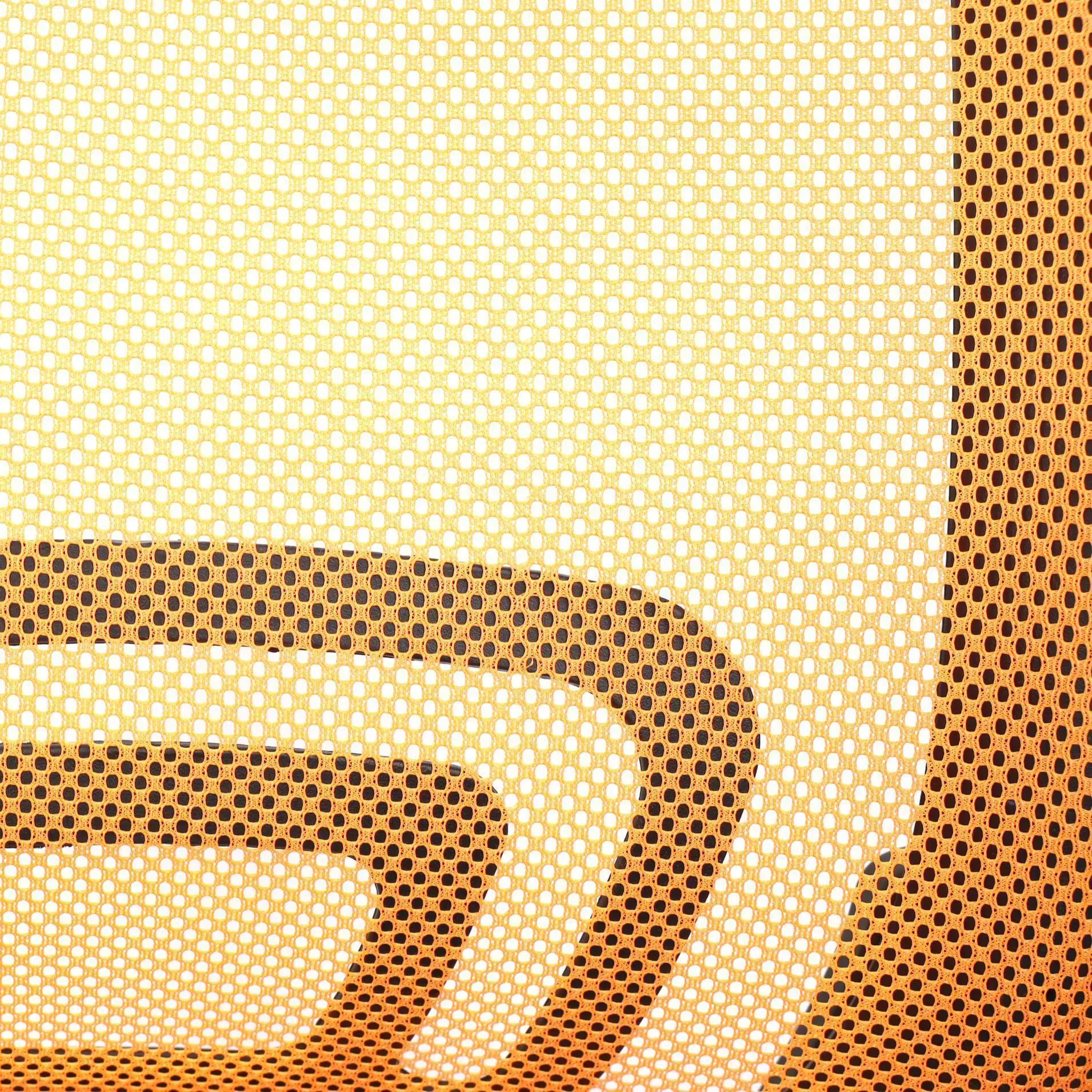 Кресло поворотное Ricci New оранжевый сетка 80012