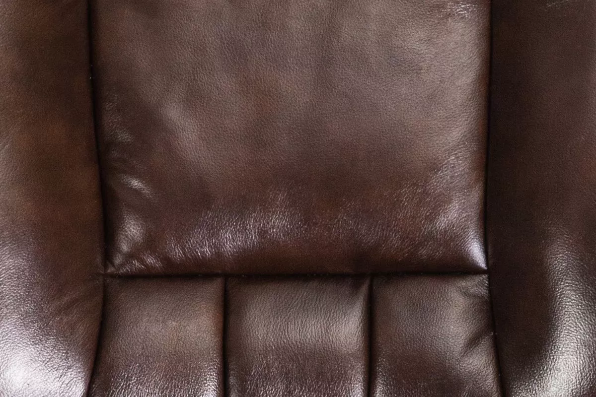 Кресло поворотное King темно-коричневый кожа 64408