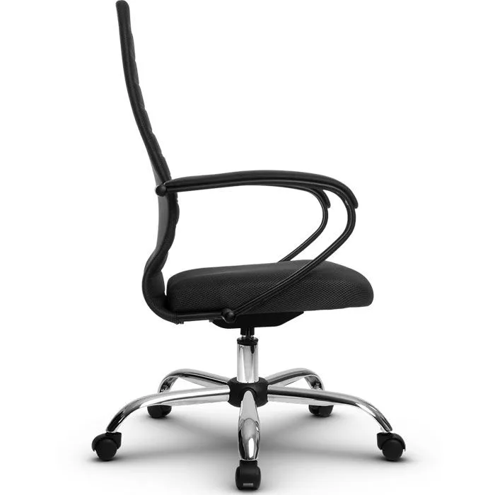Кресло компьютерное SU-СК130-10P Ch Темно-серый / темно-серый
