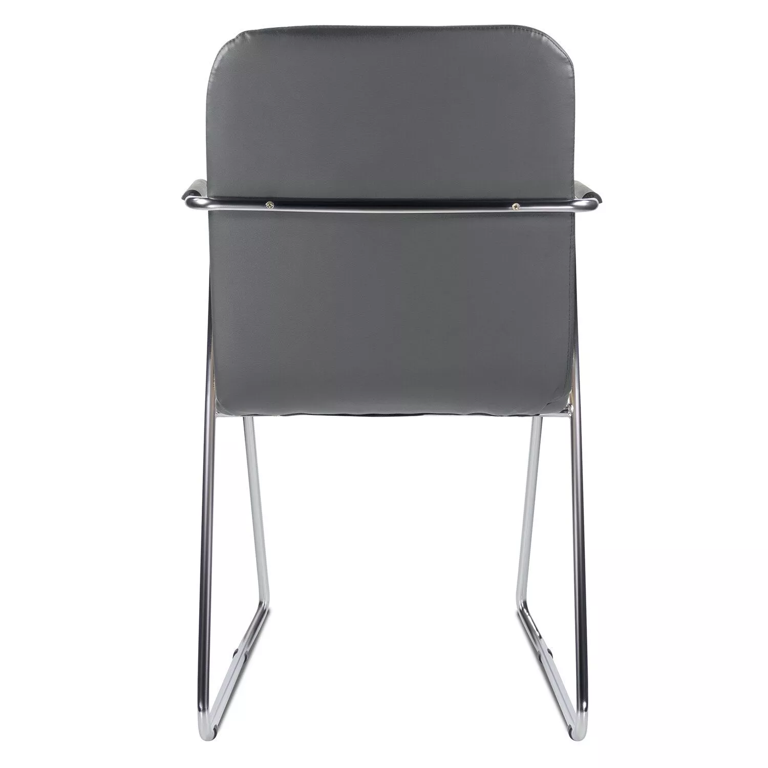 Кресло для приемных и переговорных BRABIX Visit CF-101 темно-серый 532561