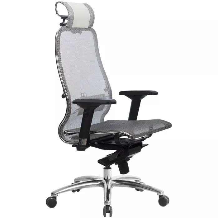 Эргономичное кресло SAMURAI S-3.04 Белый лебедь