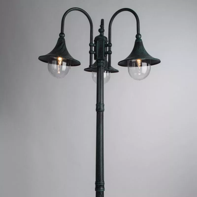 Уличный фонарь ARTE Lamp MALAGA A1086PA-3BG