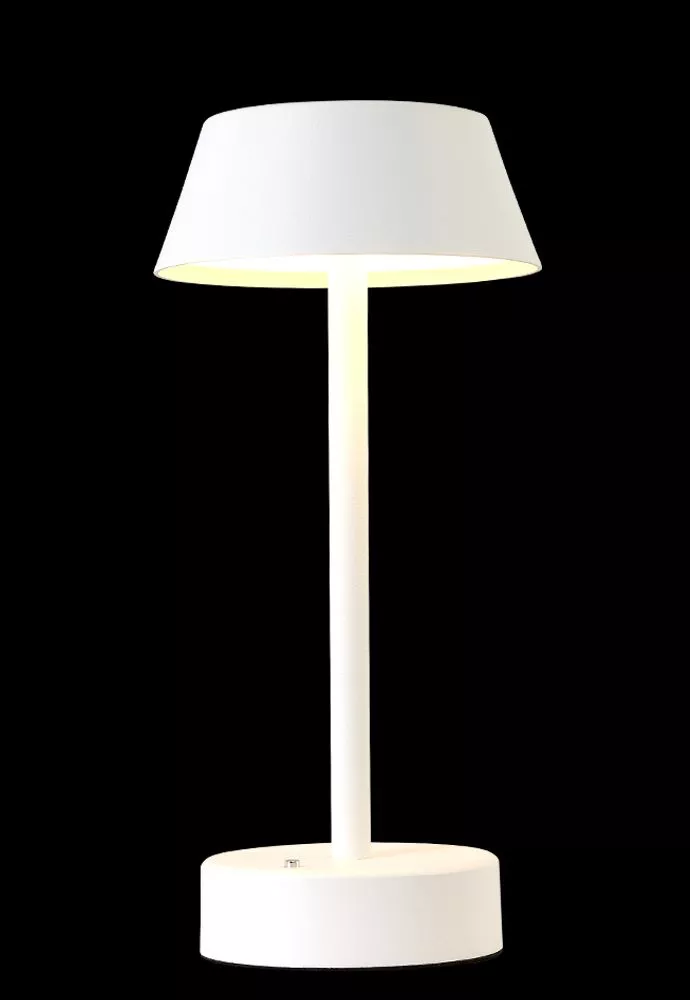 Лампа настольная Crystal Lux SANTA LG1 WHITE