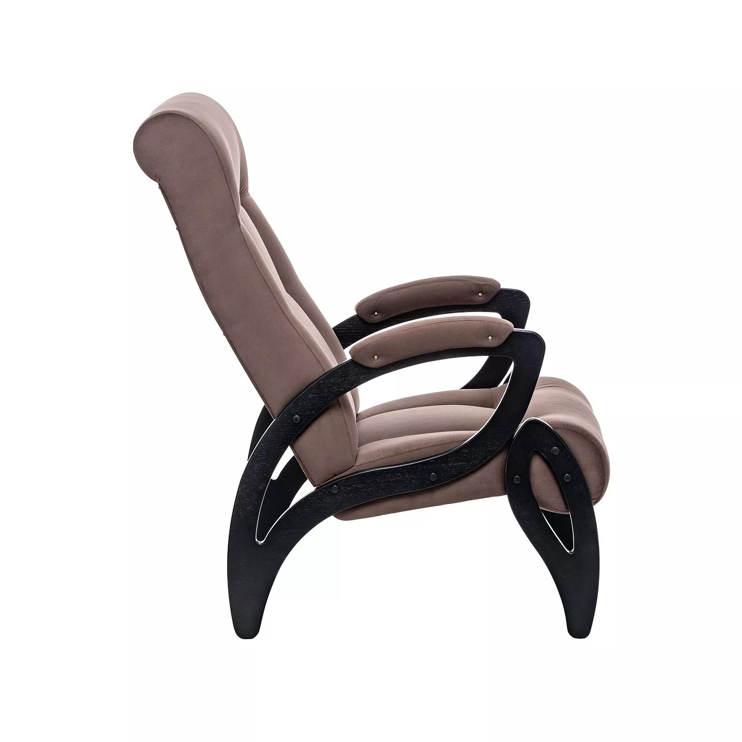 Кресло для отдыха Модель 51 V23 молочный шоколад / Венге