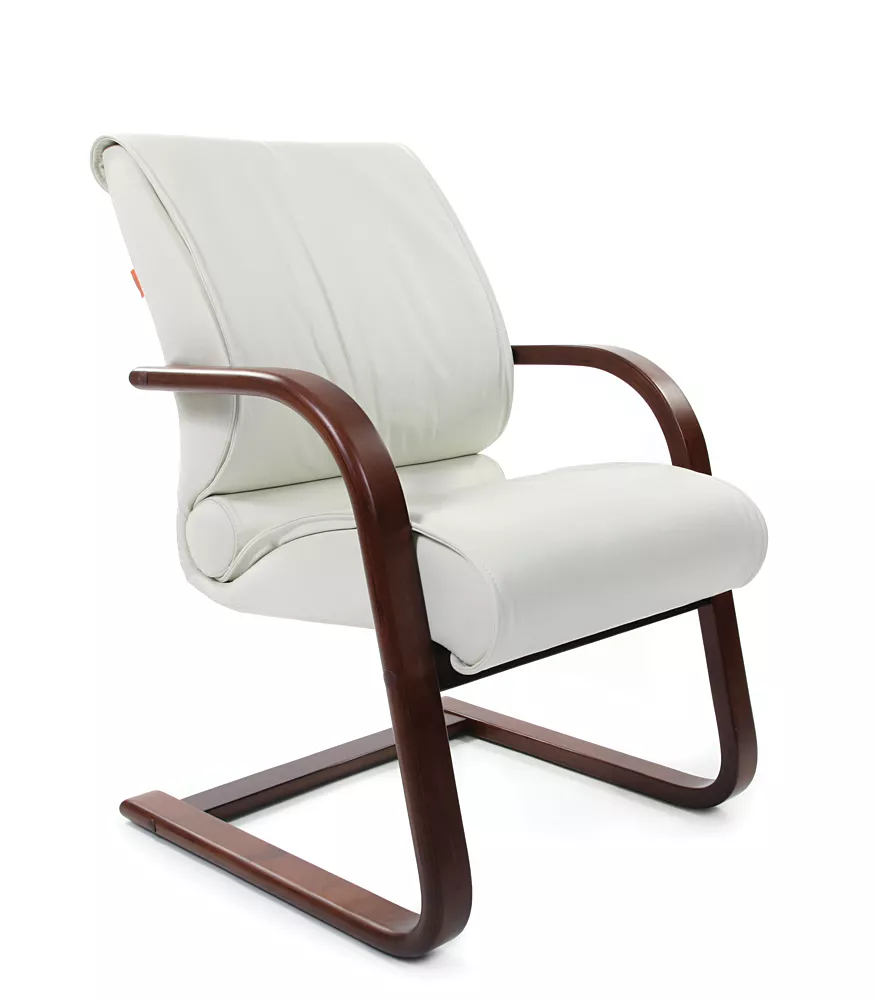 Кресло для посетителей CHAIRMAN 445 WD белый
