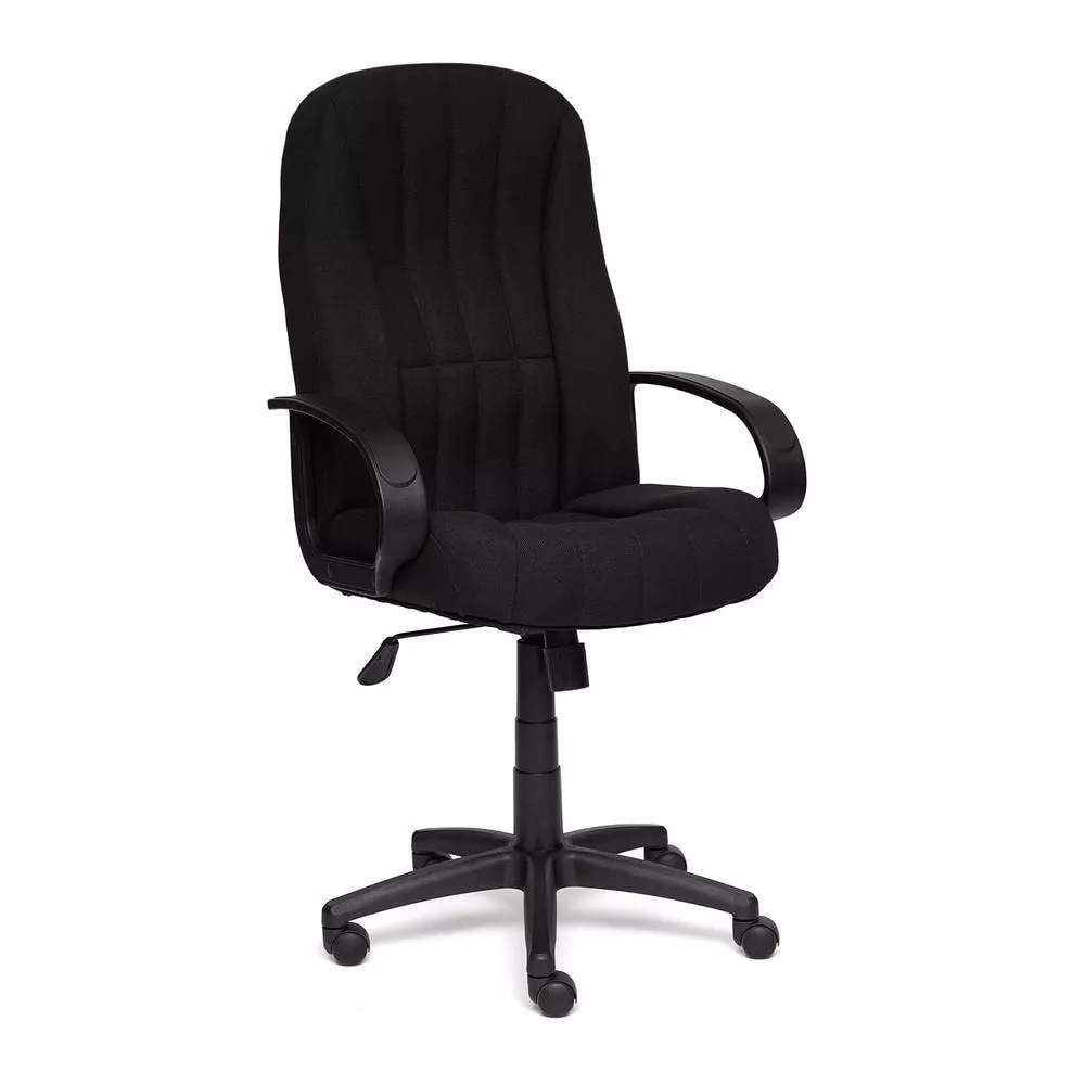 Кресло для руководителя СН833 ткань чёрный