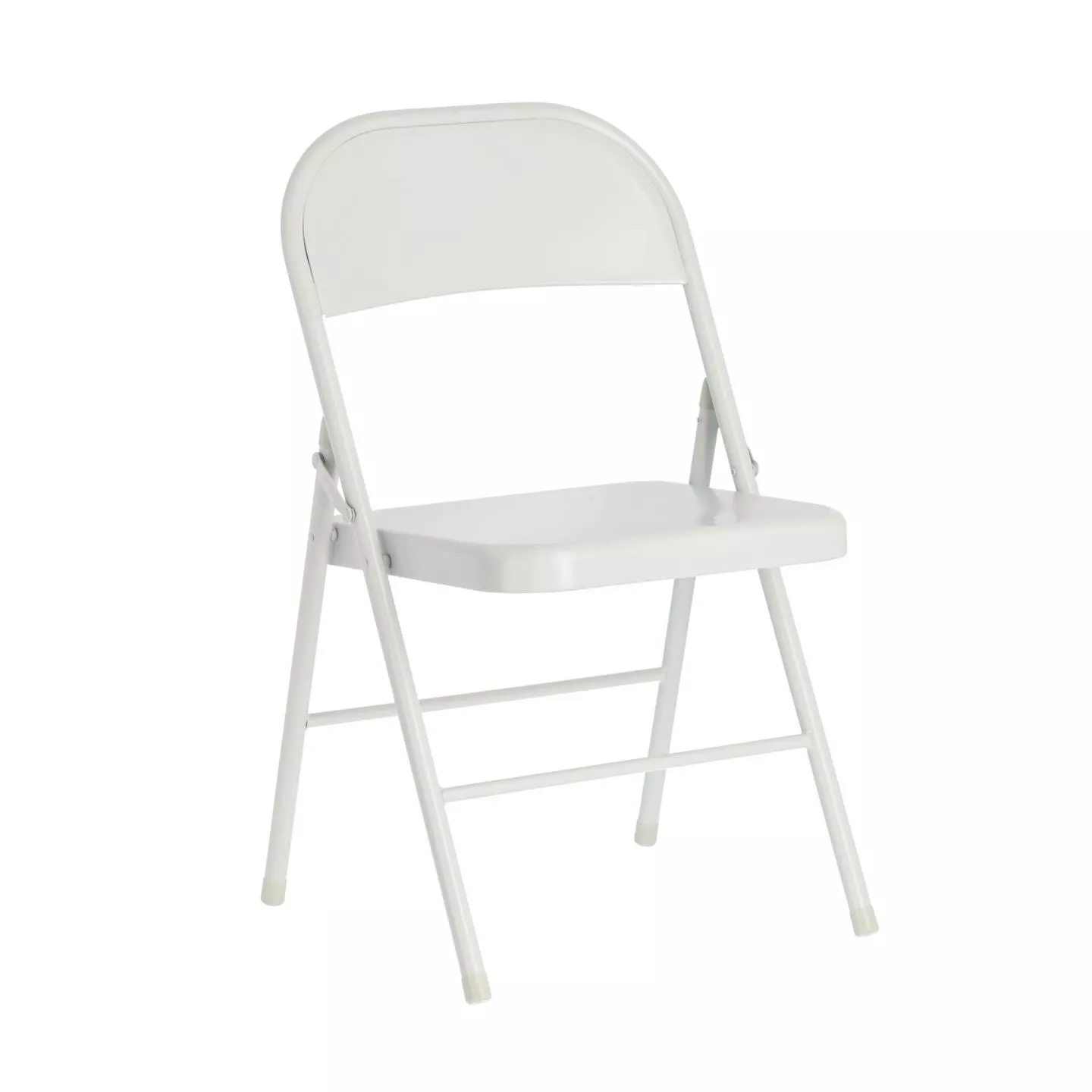 Складной стул La Forma Aidana светло-серое металлическое