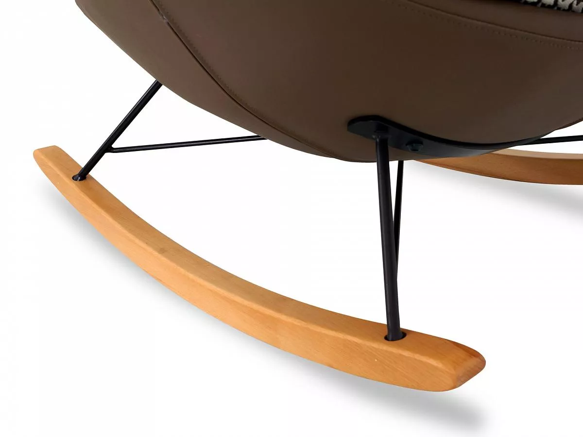 Кресло-качалка Sherlock коричневый