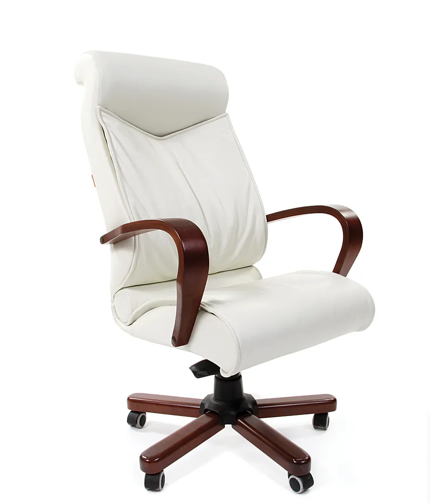 Кресло для руководителя CHAIRMAN 420 WD белый